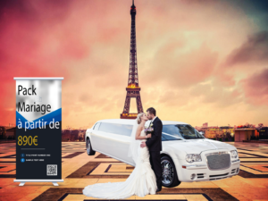 location limousine chrysler 300C mariage paris