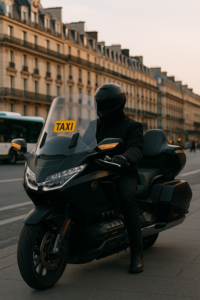 Le taxi moto à Paris
